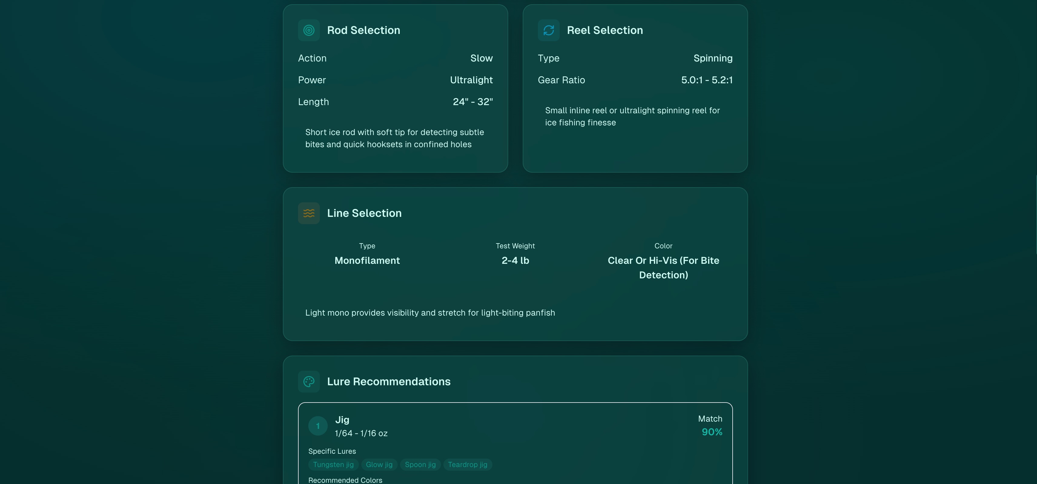 TackleLens - AI-Powered Tackle Recommendations